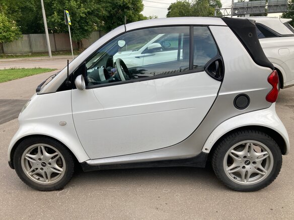 2002 Smart Fortwo City-Cabrio I, серебристый - вид 6
