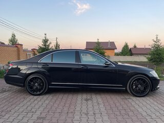 2007 Mercedes-Benz S-Класс 500 Long V (W221), чёрный, 1400000 рублей, вид 5