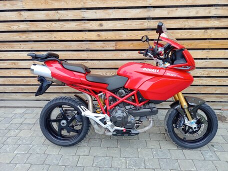 2008 Ducati Multistrada 1100, красный, 350000 рублей, вид 1
