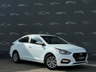 2019 Hyundai Solaris II, белый, 1110600 рублей, вид 3