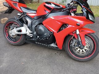 2006 Honda CBR 1000 RR/RA Fireblade, красный, 450000 рублей, вид 2