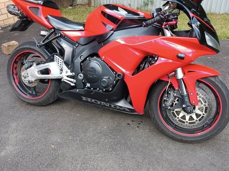 2006 Honda CBR 1000 RR/RA Fireblade, красный, 450000 рублей, вид 2