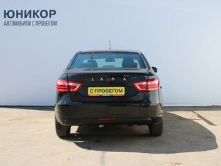 2017 Lada (ВАЗ) Vesta I, чёрный, 585000 рублей, вид 5