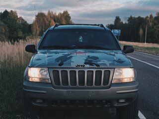 1999 Jeep Grand Cherokee II (WJ), серый, 900000 рублей, вид 2