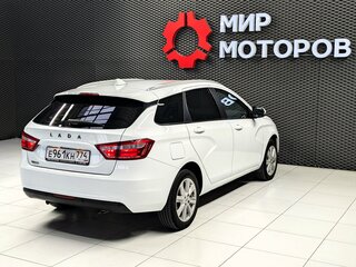 2020 Lada (ВАЗ) Vesta SW I, белый, 1125000 рублей, вид 4