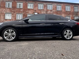 2017 Hyundai Sonata VII (LF) Рестайлинг, чёрный, 1350000 рублей, вид 4