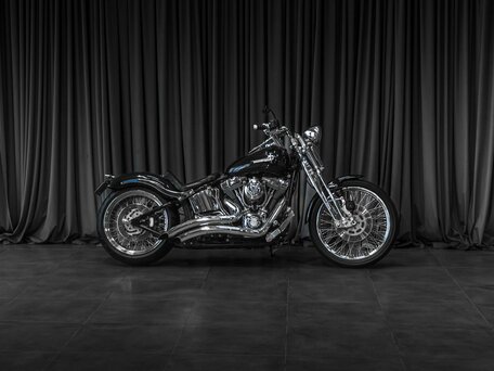 1999 Harley-Davidson Springer Softail, чёрный, 1550000 рублей, вид 5