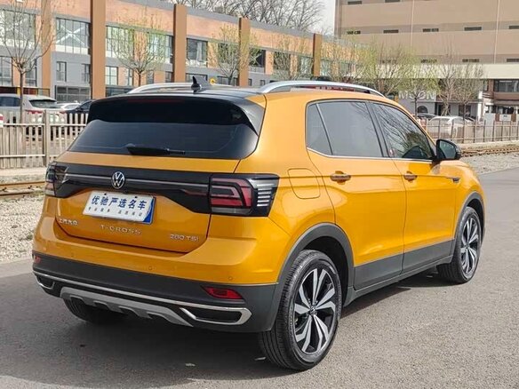 2023 Volkswagen T-Cross I (China Market), золотистый - вид 4