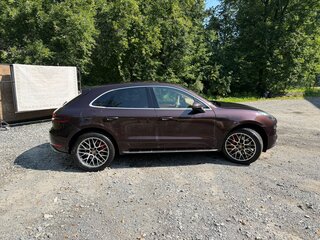 2014 Porsche Macan Turbo I, коричневый, 3100000 рублей, вид 4