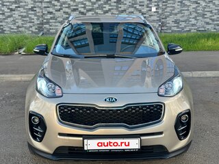 2016 Kia Sportage III Рестайлинг, коричневый, 1700000 рублей, вид 2