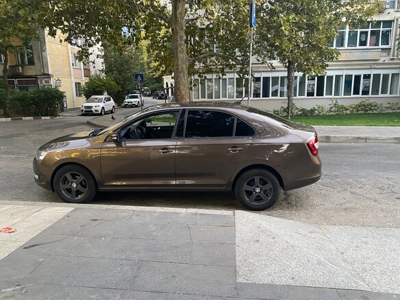 2018 Skoda Rapid I Рестайлинг, коричневый, 1120000 рублей - вид 6