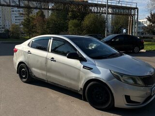 2012 Kia Rio III, серебристый, 330000 рублей, вид 3