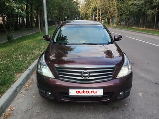 2011 Nissan Teana II (J32), красный, 1450000 рублей, вид 2