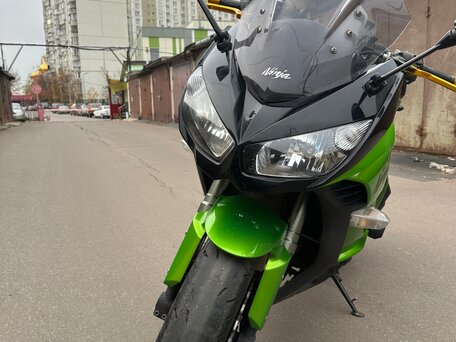 2011 Kawasaki Z 1000SX, зелёный, 670000 рублей, вид 5