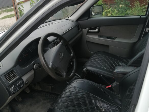 2010 Lada (ВАЗ) Priora I, белый - вид 7