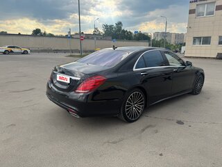 2014 Mercedes-Benz S-Класс 500 Long VI (W222, C217), чёрный, 2700000 рублей, вид 4