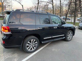 2016 Toyota Land Cruiser 200 Series Рестайлинг 2, чёрный, 6800000 рублей, вид 5