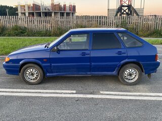 2002 Lada (ВАЗ) 2114, синий, 150000 рублей, вид 5