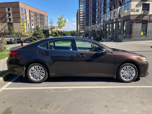 2014 Lexus ES 250 VI, коричневый, 2590000 рублей - вид 5
