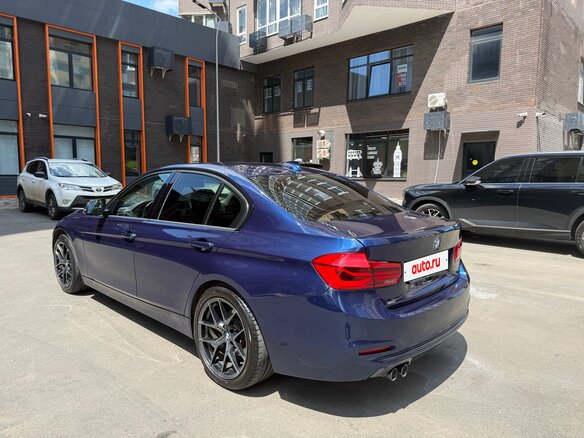 2018 BMW 3 серии 320d VI (F3x) Рестайлинг, синий, 2500000 рублей - вид 3