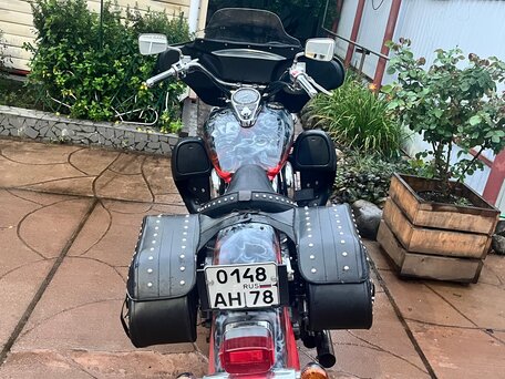 1996 Kawasaki VN1500 Vulcan, чёрный, 450000 рублей, вид 4
