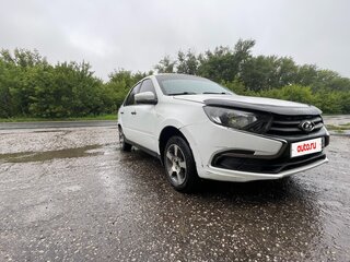 2018 Lada (ВАЗ) Granta I Рестайлинг, белый, 325000 рублей, вид 2