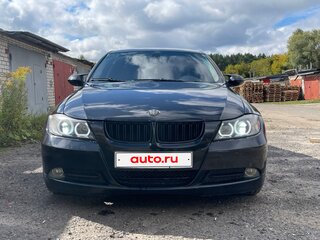 2008 BMW 3 серии 318i V (E90/E91/E92/E93), чёрный, 900000 рублей, вид 1