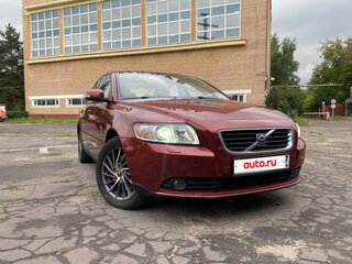 2009 Volvo S40 II Рестайлинг, красный, 1170000 рублей, вид 2
