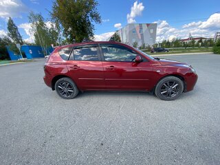 2008 Mazda 3 I (BK) Рестайлинг, красный, 640000 рублей, вид 4