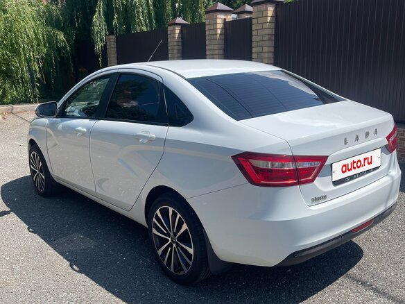 2017 Lada (ВАЗ) Vesta I, белый, 815000 рублей - вид 7