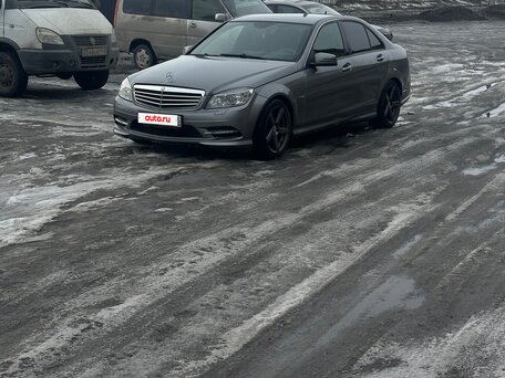 2010 Mercedes-Benz C-Класс 180 BlueEFFICIENCY III (W204), серый, 1190000 рублей, вид 1
