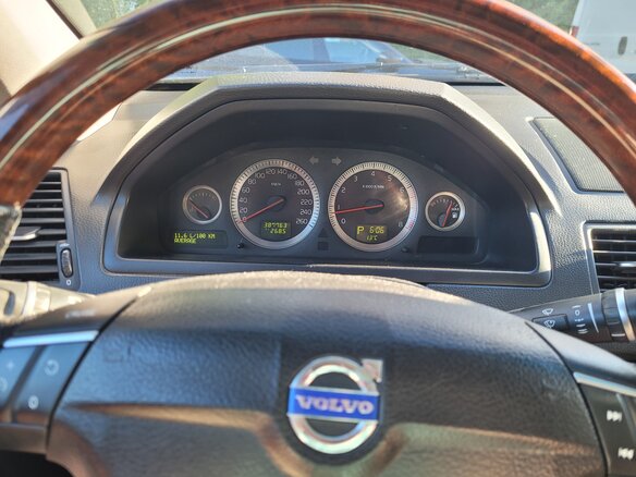 2007 Volvo XC90 5 Geartronic I Рестайлинг, чёрный - вид 11