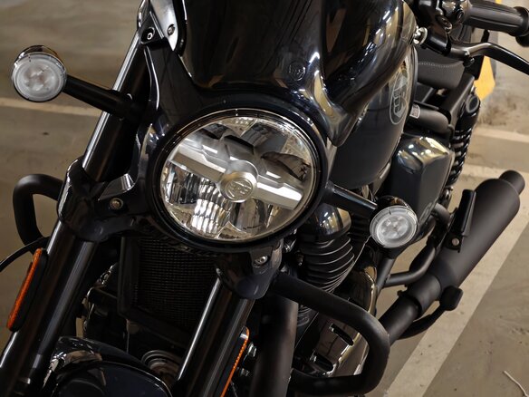 2024 Royal Enfield Shotgun, синий, 650000 рублей - вид 3