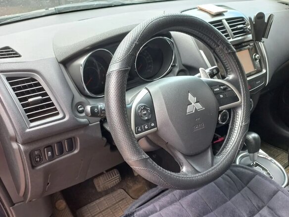 2013 Mitsubishi ASX I Рестайлинг, чёрный, 1200000 рублей - вид 5
