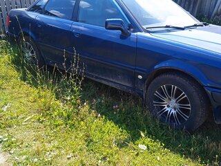 1992 Audi 80 V (B4), синий, 280000 рублей, вид 4