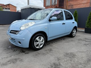 2006 Nissan Micra III (K12), голубой, 569000 рублей, вид 1