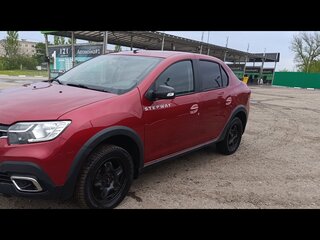 2020 Renault Logan Stepway II Рестайлинг, красный, 850000 рублей, вид 2