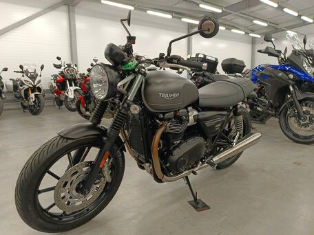 2023 Triumph Speed Twin, зелёный, 950000 рублей, вид 5