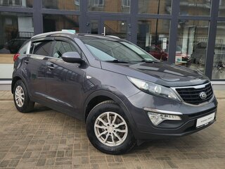 2014 Kia Sportage III Рестайлинг, серый, 1190000 рублей, вид 2