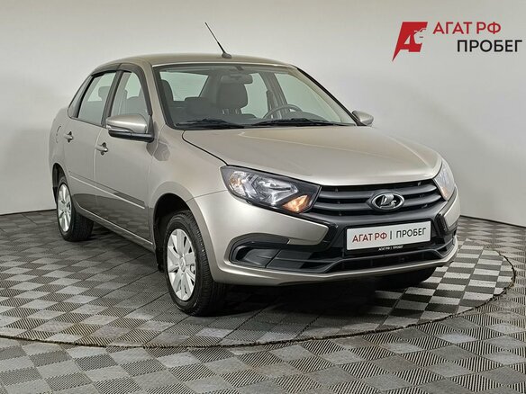 2022 Lada (ВАЗ) Granta I Рестайлинг, серый, 670000 рублей - вид 2