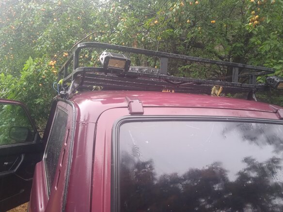 1996 Lada (ВАЗ) 2121 (4x4) I Рестайлинг, красный, 400000 рублей - вид 9