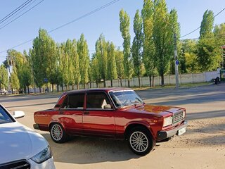 2012 Lada (ВАЗ) 2107, красный, 310000 рублей, вид 2