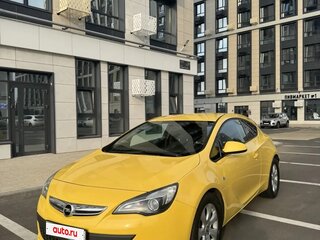 2014 Opel Astra GTC J Рестайлинг, жёлтый, 1050000 рублей, вид 1