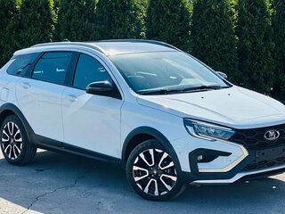 2024 Lada (ВАЗ) Vesta SW Cross I Рестайлинг (NG), белый, 1675000 рублей, вид 1