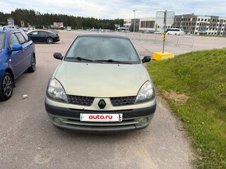 2002 Renault Clio II Рестайлинг, зелёный, 140000 рублей, вид 2