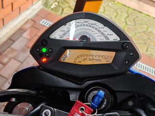 2009 Kawasaki ER-6N, синий, 370000 рублей, вид 3