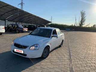 2013 Lada (ВАЗ) Priora I Рестайлинг, белый, 570000 рублей, вид 1