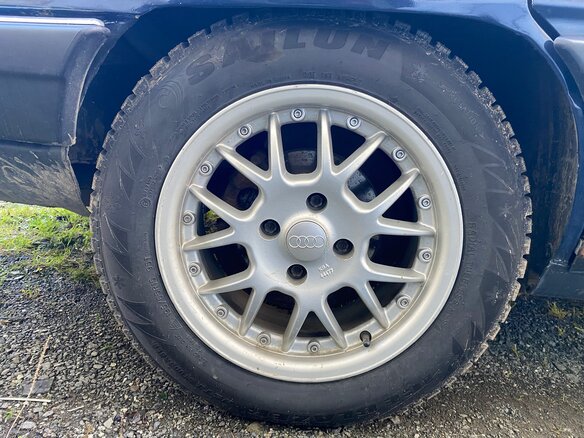 1986 Audi 100 III (C3), синий, 375000 рублей - вид 17