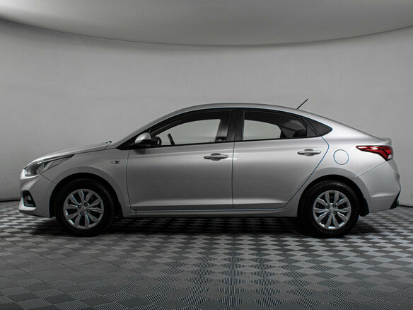 2018 Hyundai Solaris II, серебристый - вид 7
