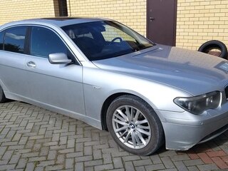 2002 BMW 7 серии 735i IV (E65/E66), серый, 590000 рублей, вид 4